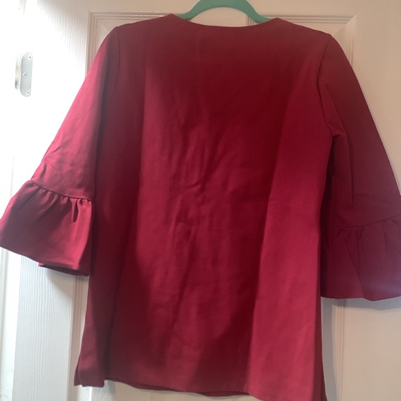 Halogen cranberry blouse - Picture 4 of 4